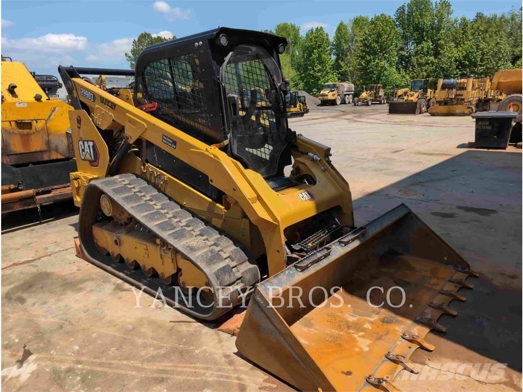 CAT 299D3 Krautuvai su šoniniu pasukimu