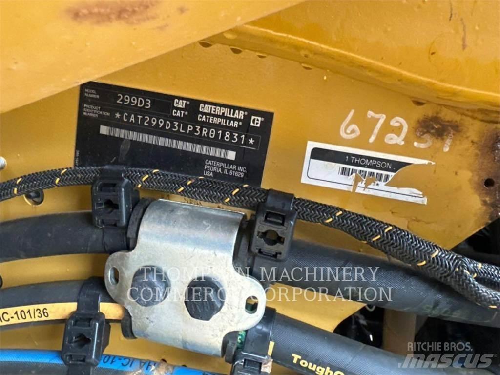 CAT 299D3 Vikšriniai krautuvai