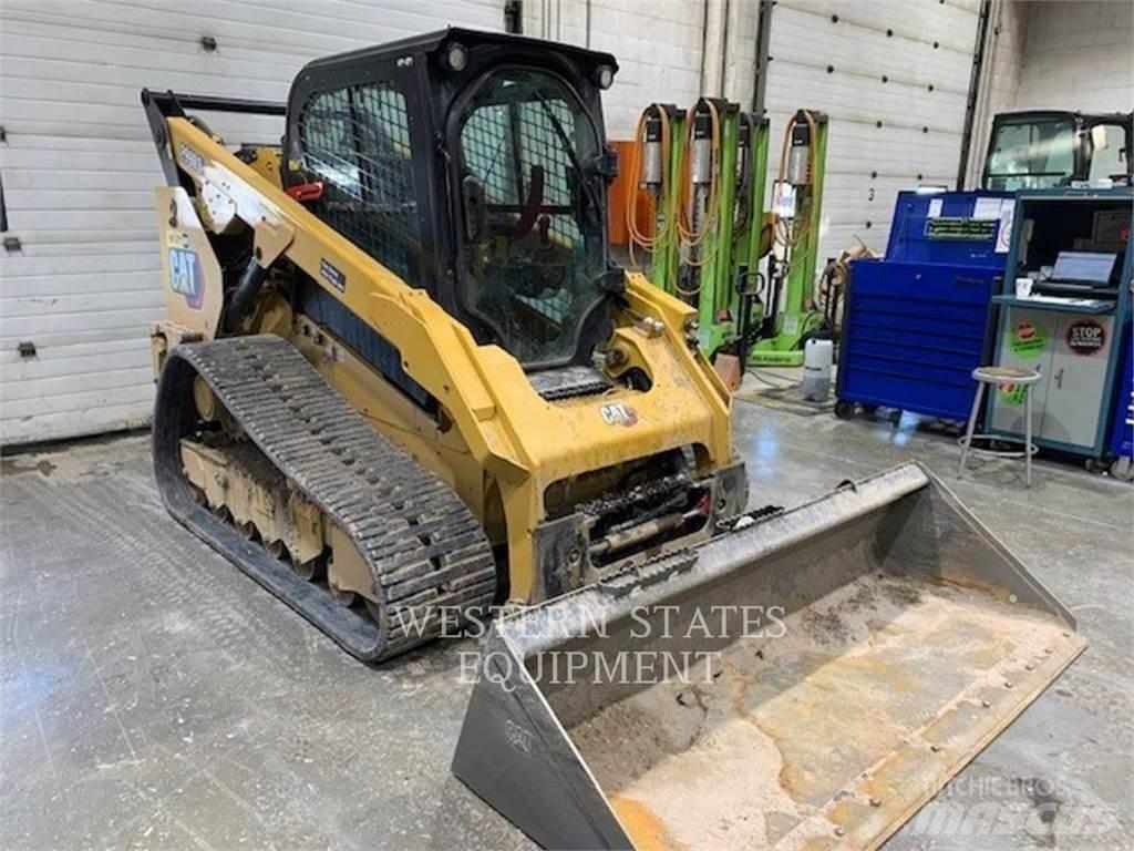 CAT 299D3 Krautuvai su šoniniu pasukimu
