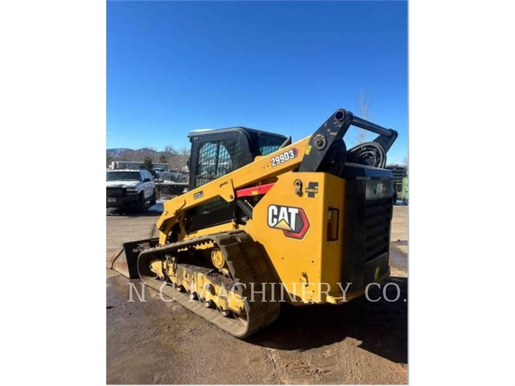 CAT 299D3 Krautuvai su šoniniu pasukimu
