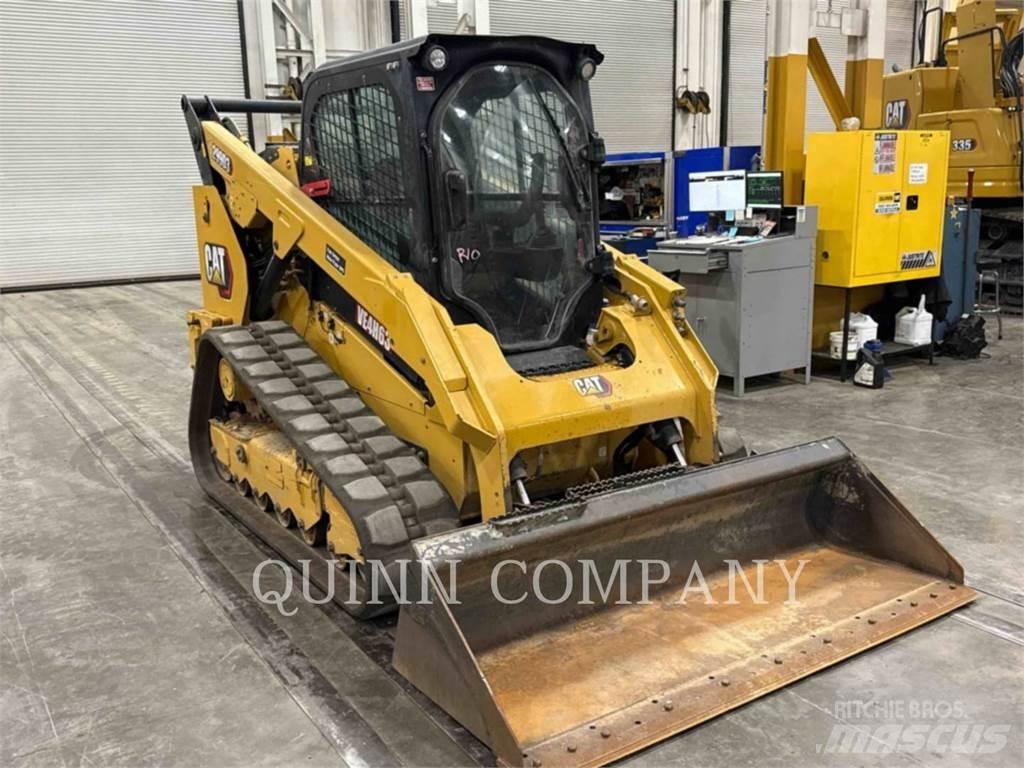 CAT 299D3 Krautuvai su šoniniu pasukimu