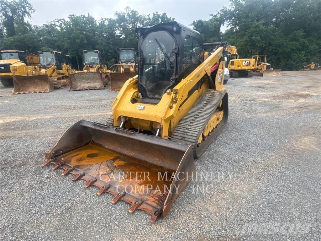 CAT 299D3 Krautuvai su šoniniu pasukimu