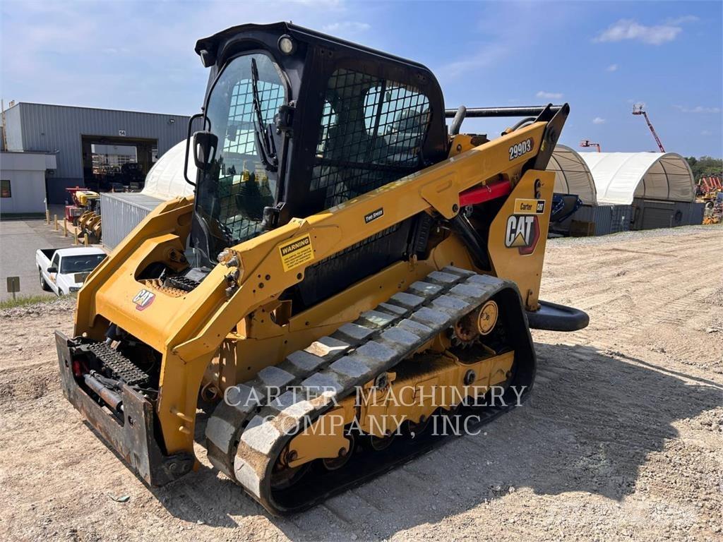 CAT 299D3 Krautuvai su šoniniu pasukimu