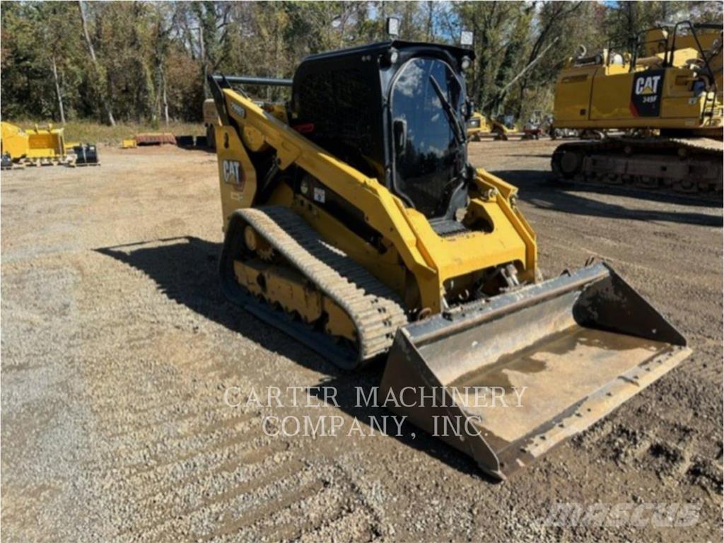 CAT 299D3 Krautuvai su šoniniu pasukimu