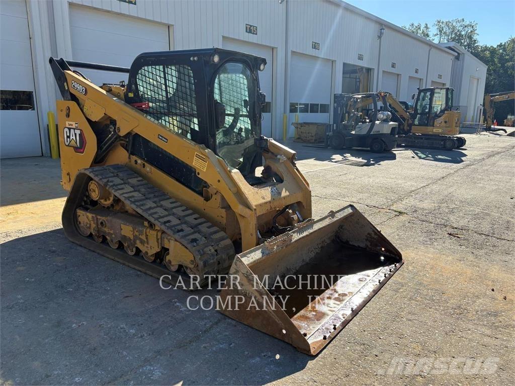 CAT 299D3 Krautuvai su šoniniu pasukimu