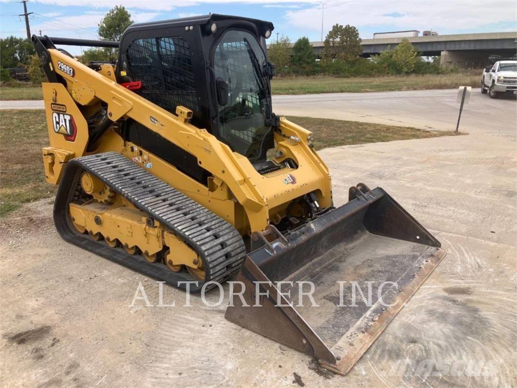 CAT 299D3 Krautuvai su šoniniu pasukimu