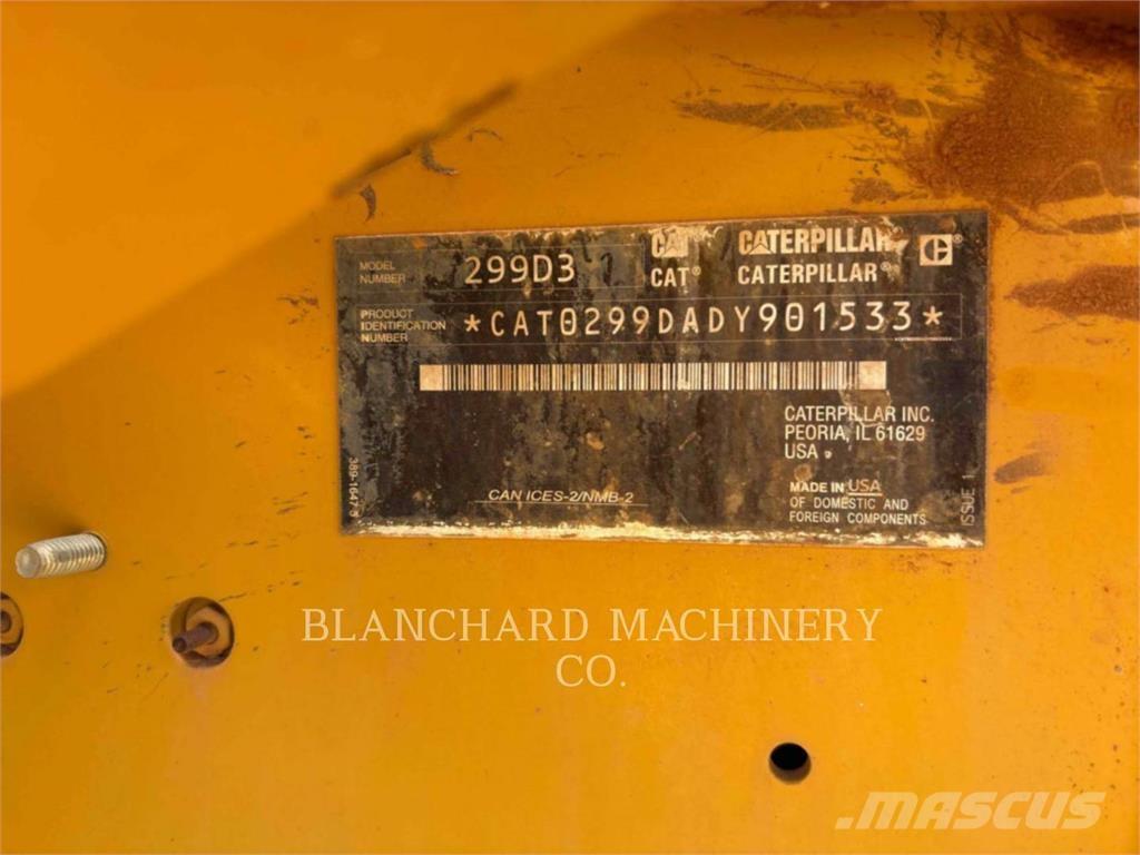 CAT 299D3 Vikšriniai krautuvai