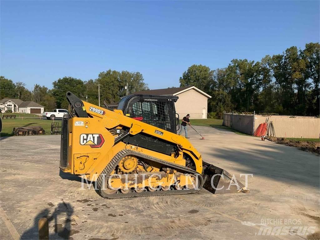 CAT 299D3 AHQB Krautuvai su šoniniu pasukimu