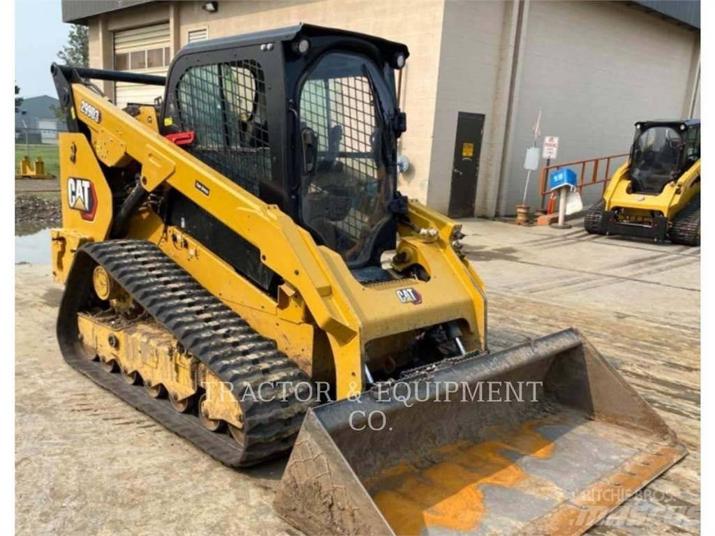 CAT 299D3 H2CB Krautuvai su šoniniu pasukimu
