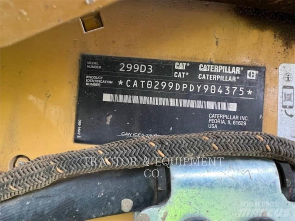 CAT 299D3 H2CB Krautuvai su šoniniu pasukimu