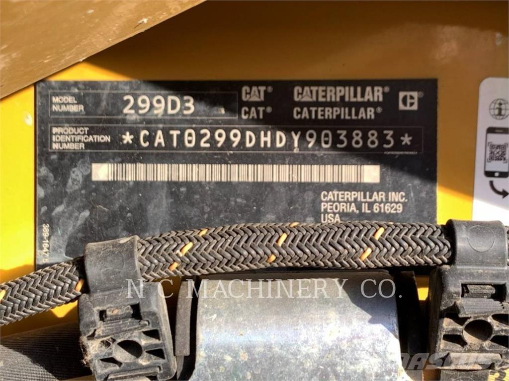 CAT 299D3 H3CB Krautuvai su šoniniu pasukimu