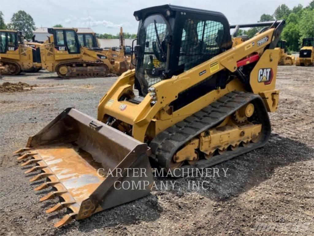 CAT 299D3 XE Krautuvai su šoniniu pasukimu