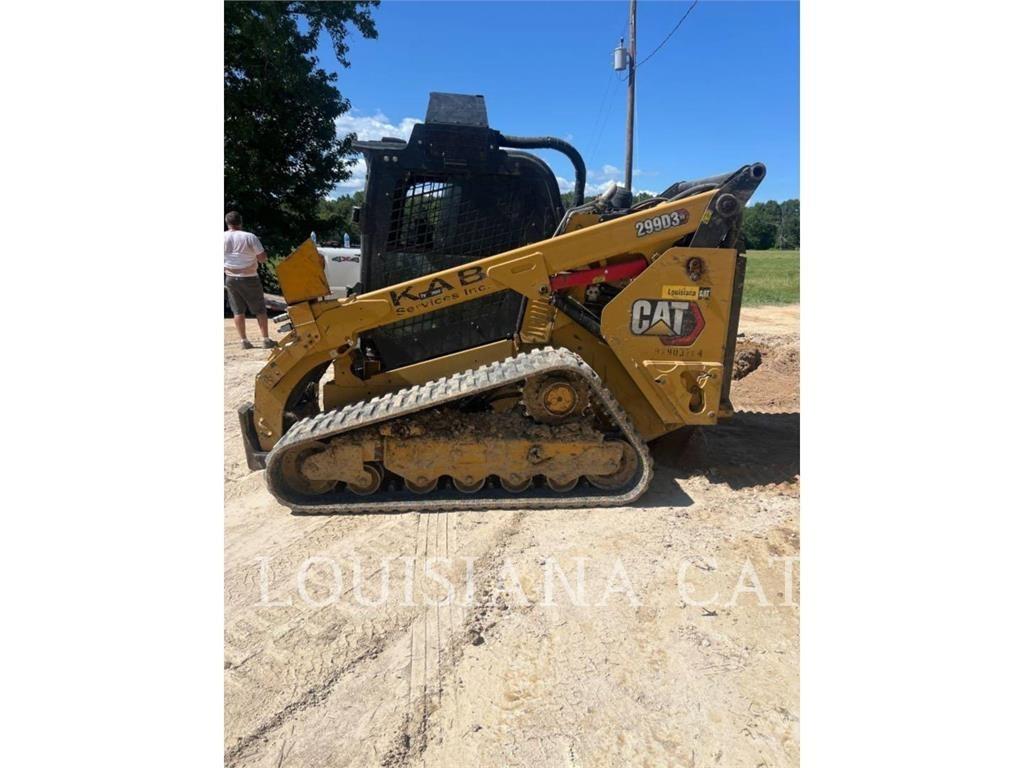 CAT 299D3 XE Krautuvai su šoniniu pasukimu