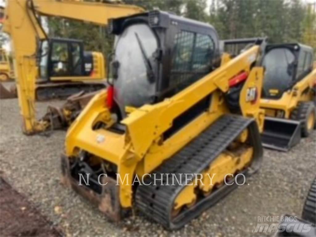 CAT 299D3 XED1 Krautuvai su šoniniu pasukimu
