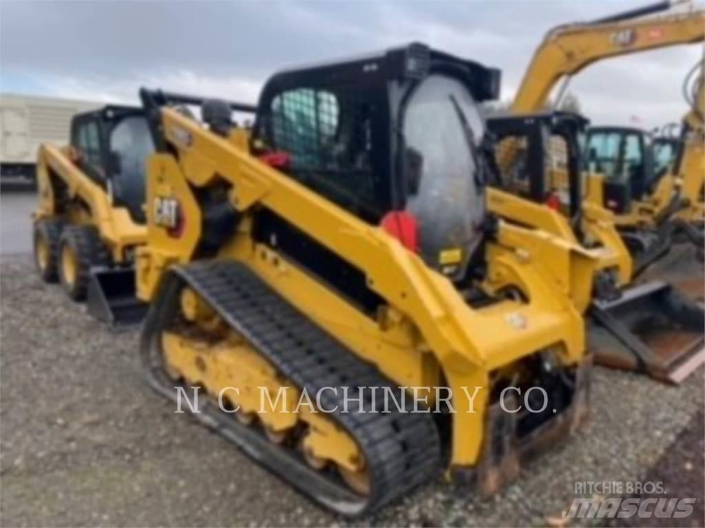 CAT 299D3 XED1 Krautuvai su šoniniu pasukimu