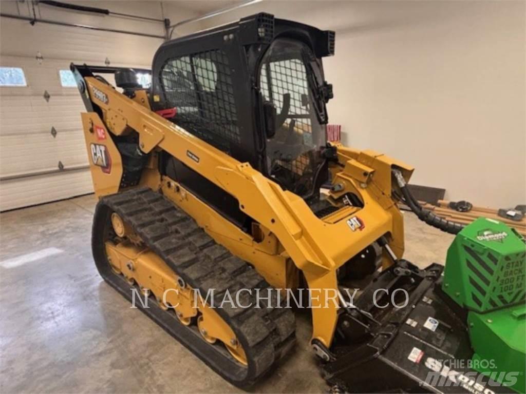 CAT 299D3 XED1 Krautuvai su šoniniu pasukimu