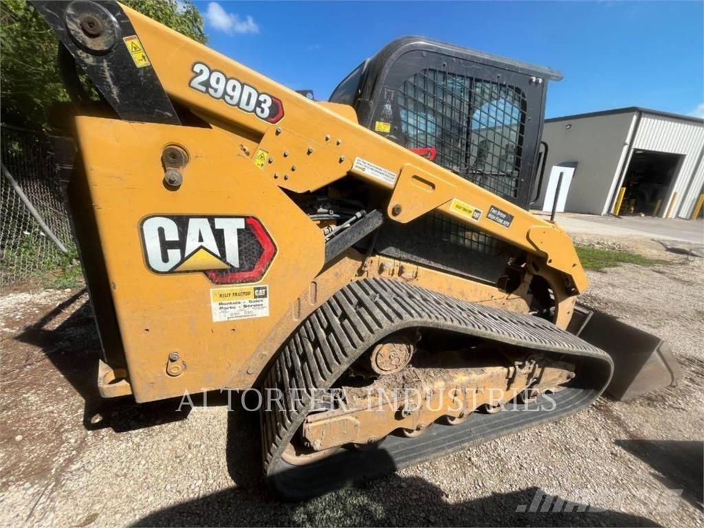 CAT 299D3 XPS Krautuvai su šoniniu pasukimu