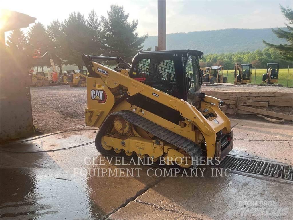 CAT 299D3XE Krautuvai su šoniniu pasukimu