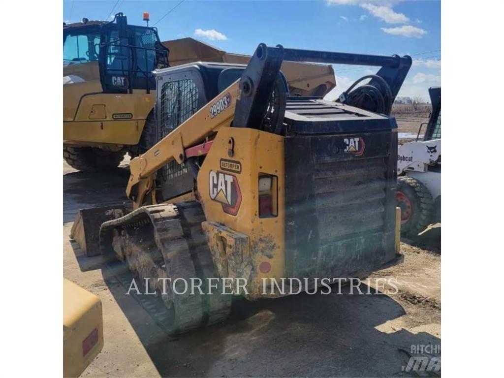 CAT 299D3XE Krautuvai su šoniniu pasukimu