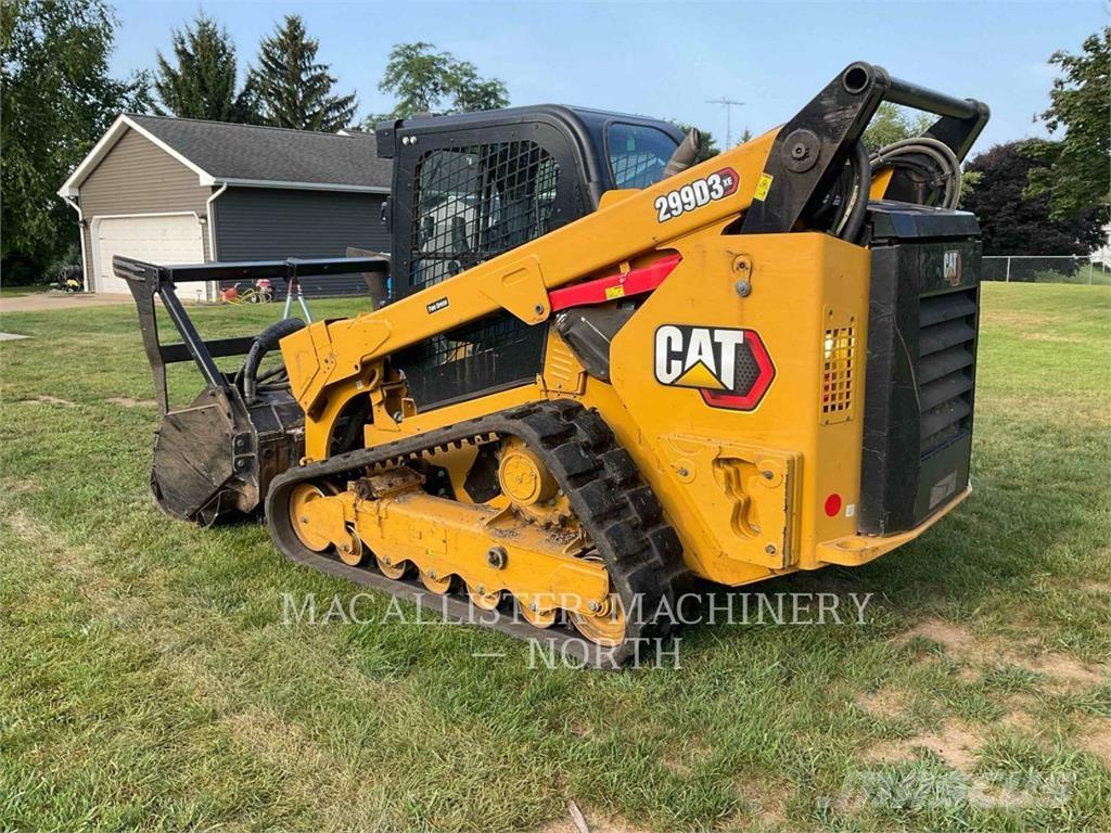 CAT 299D3XE AQR Krautuvai su šoniniu pasukimu
