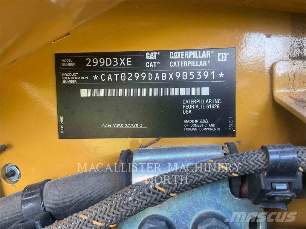 CAT 299D3XE AQR Krautuvai su šoniniu pasukimu