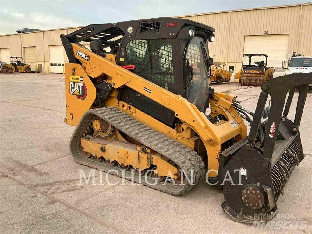 CAT 299D3XE D1AQBR Krautuvai su šoniniu pasukimu