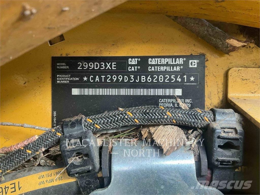 CAT 299D3XE D1AQBRW Krautuvai su šoniniu pasukimu