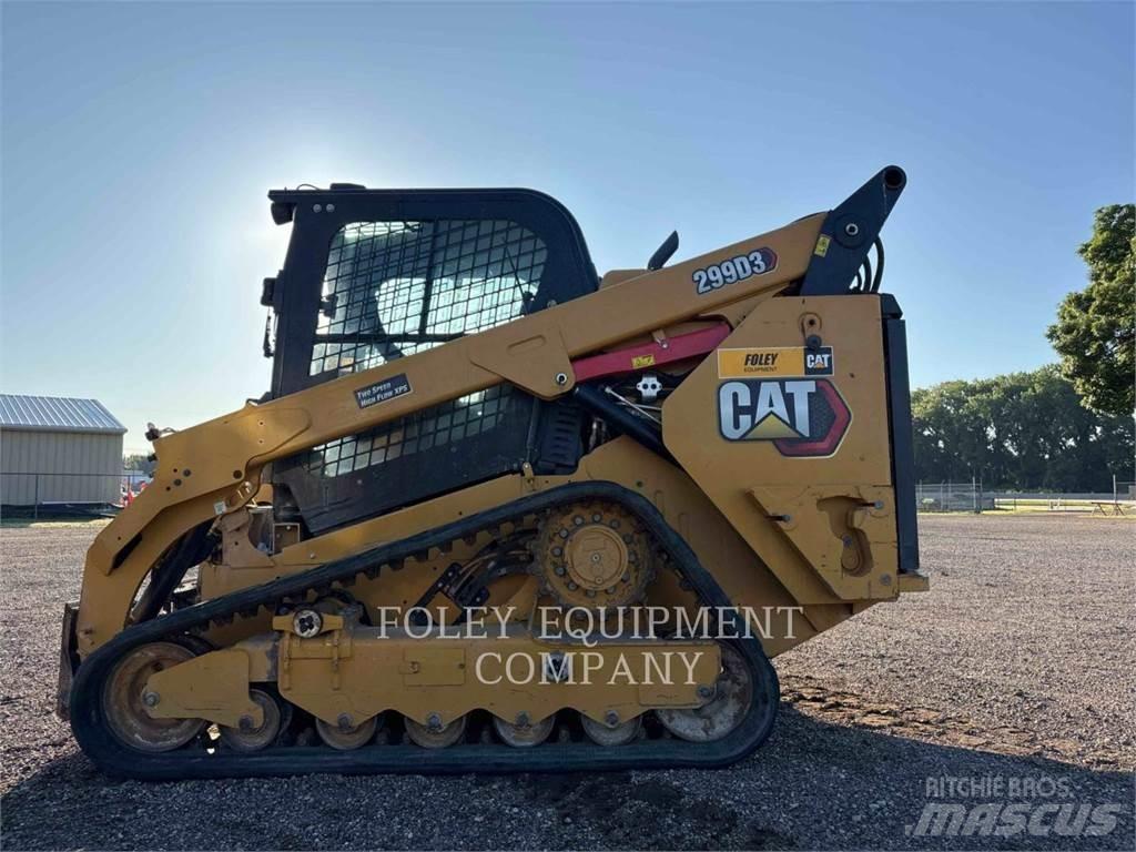 CAT 299D3XPS2C Krautuvai su šoniniu pasukimu