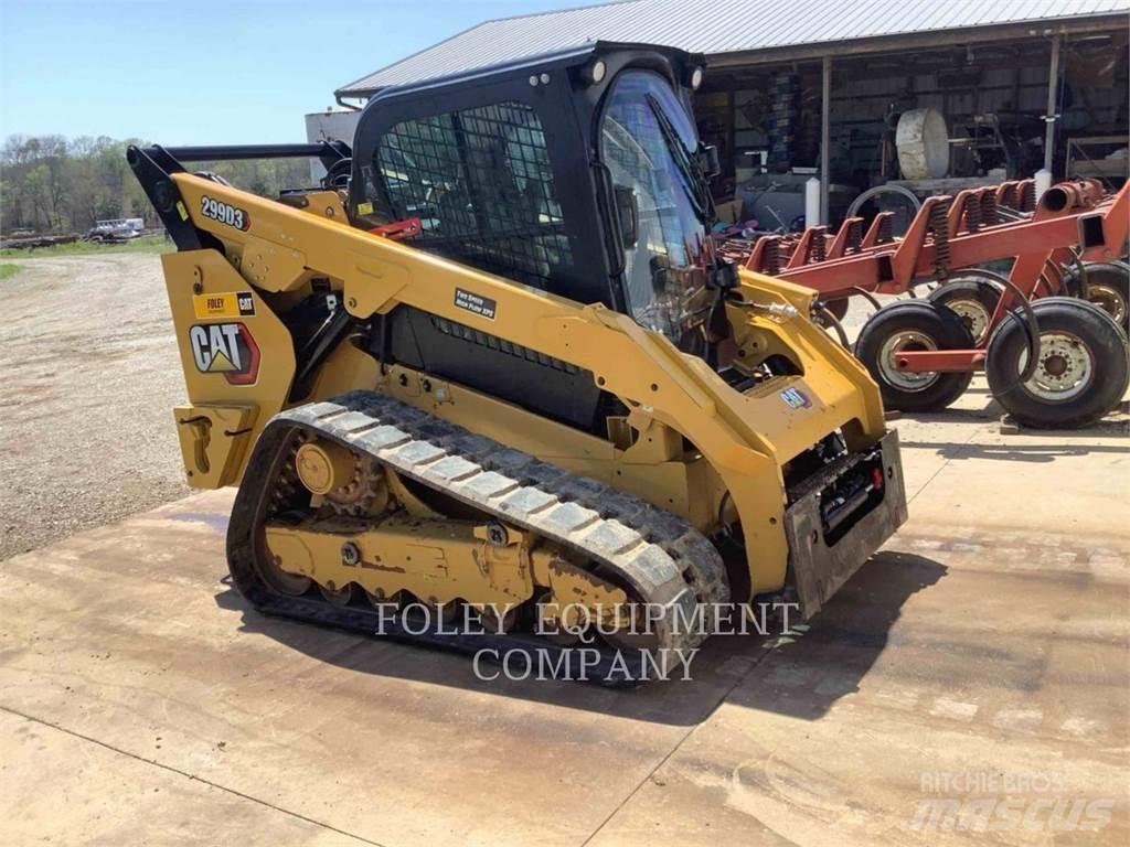 CAT 299D3XPS2C Krautuvai su šoniniu pasukimu