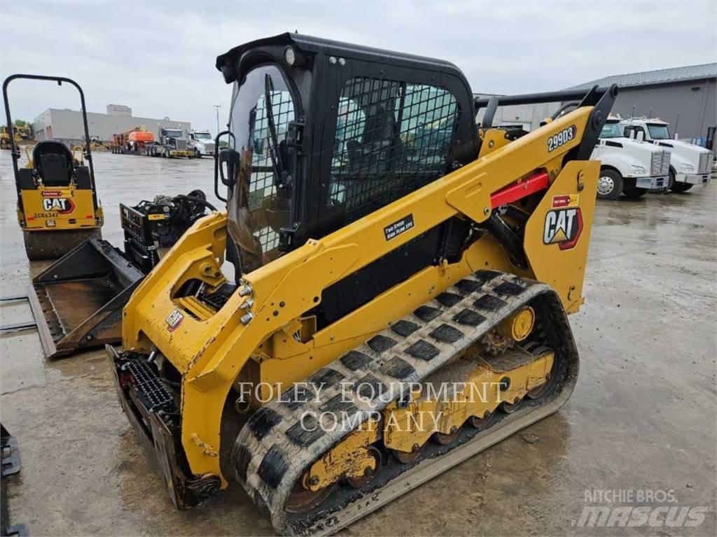 CAT 299D3XPS2C Krautuvai su šoniniu pasukimu