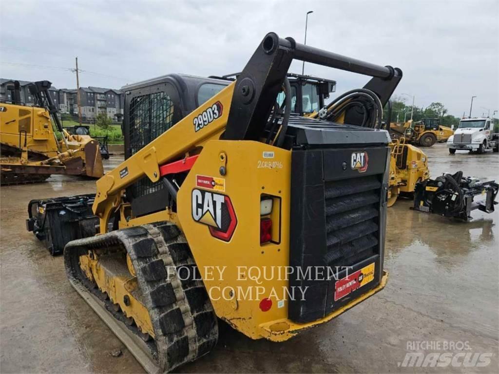 CAT 299D3XPS2C Krautuvai su šoniniu pasukimu