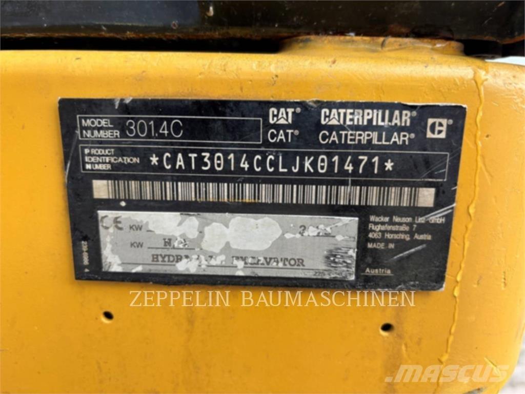 CAT 301.4C Vikšriniai ekskavatoriai