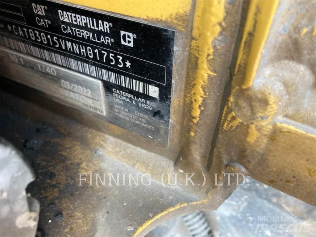 CAT 301.5 Vikšriniai ekskavatoriai