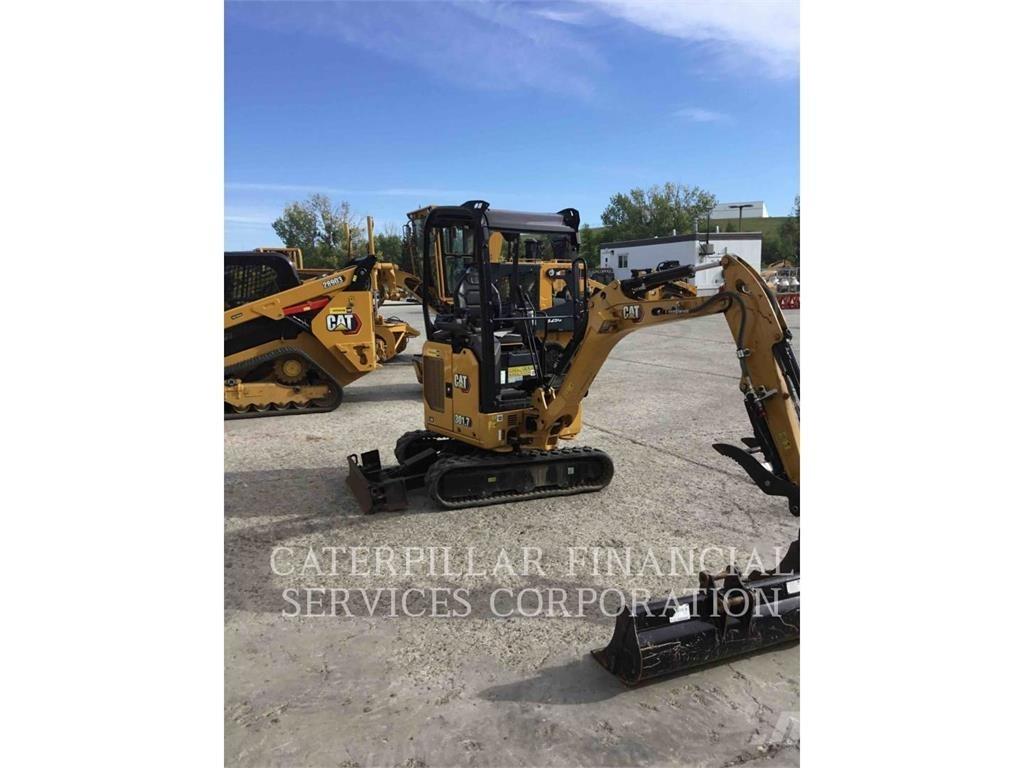 CAT 301.7 05A CR Vikšriniai ekskavatoriai
