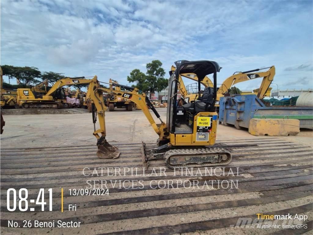 CAT 301.7-05CR Vikšriniai ekskavatoriai