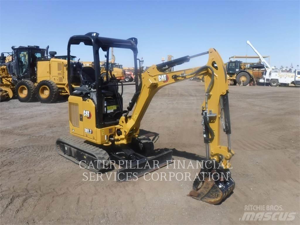CAT 301.7-05CR Vikšriniai ekskavatoriai