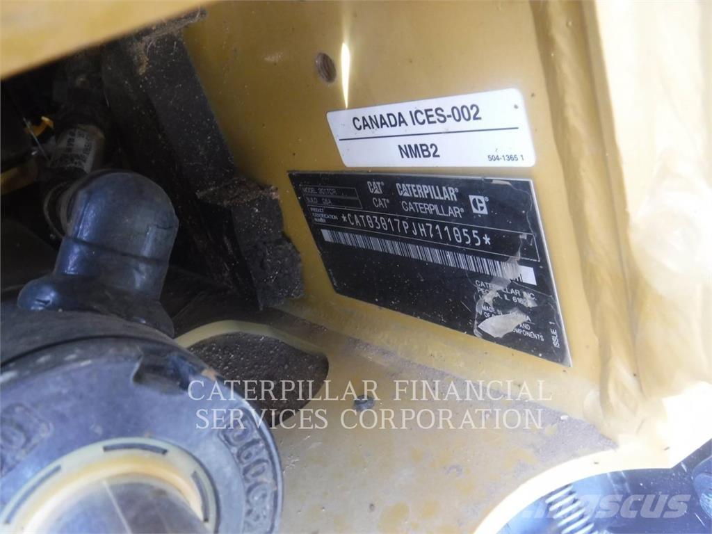 CAT 301.7-05CR Vikšriniai ekskavatoriai