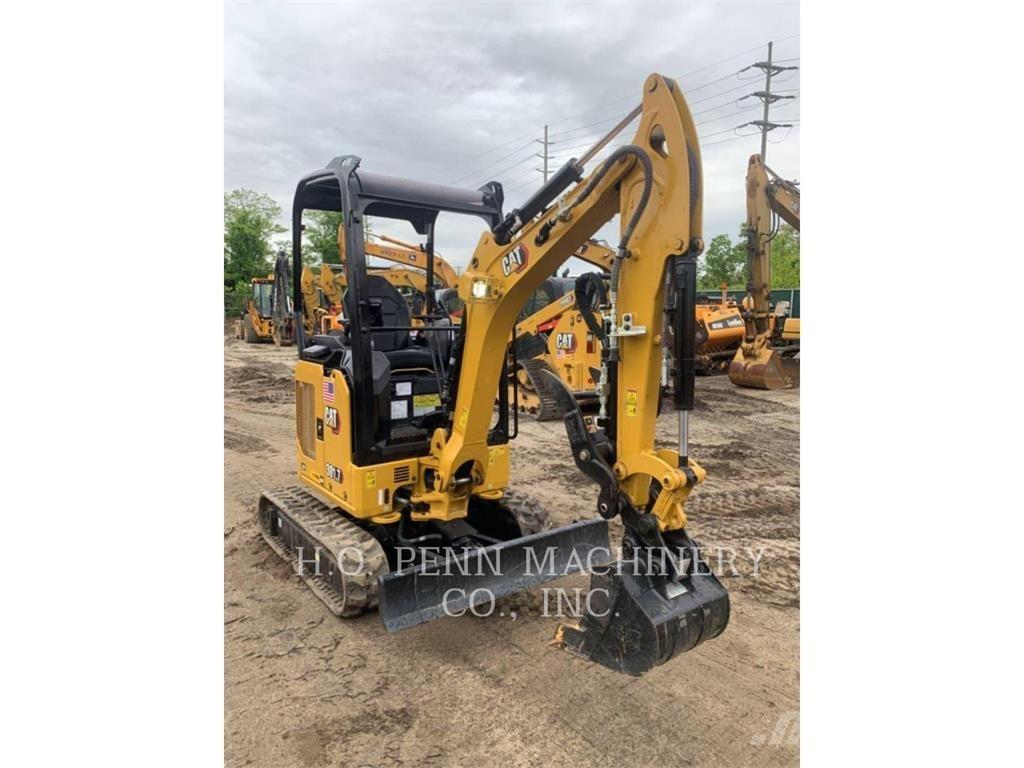 CAT 301.7-05CR Vikšriniai ekskavatoriai