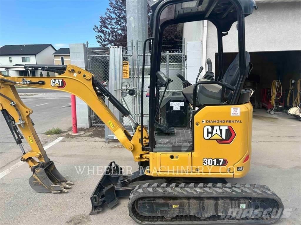 CAT 301.7 C1 Vikšriniai ekskavatoriai