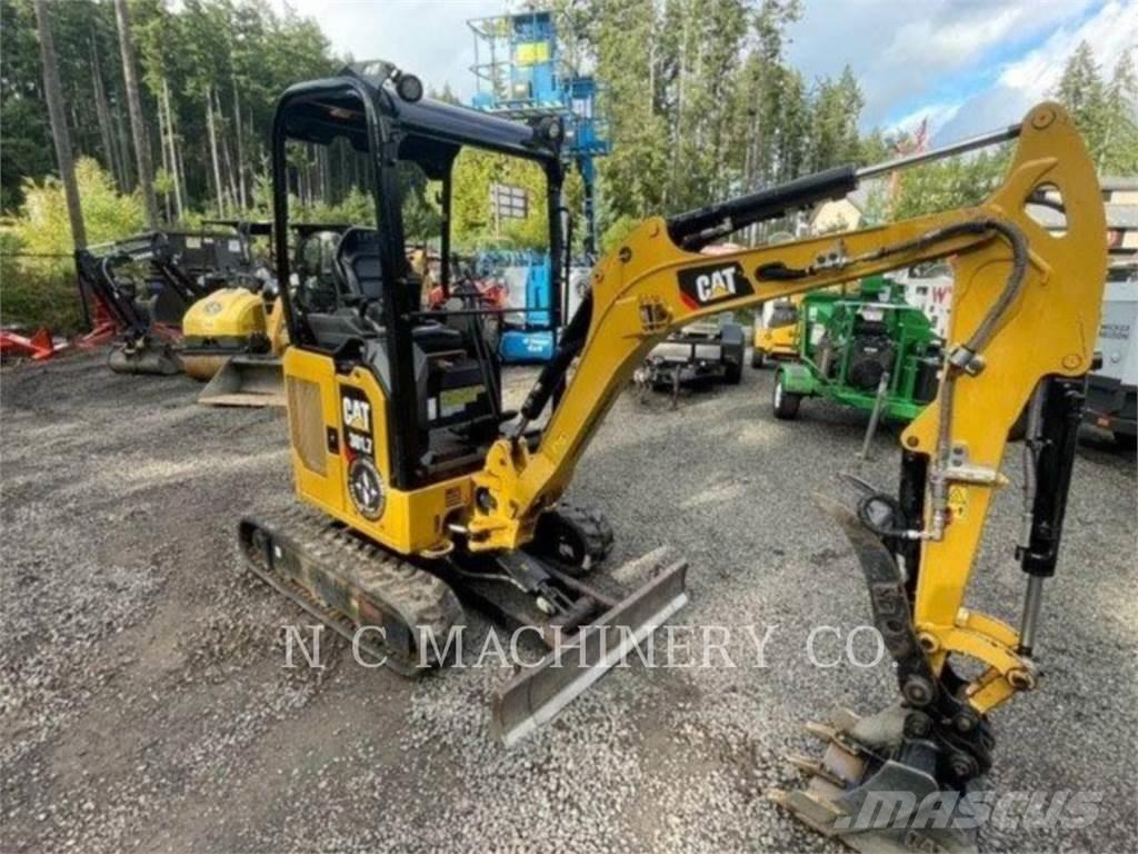 CAT 301.7 CRCN Vikšriniai ekskavatoriai
