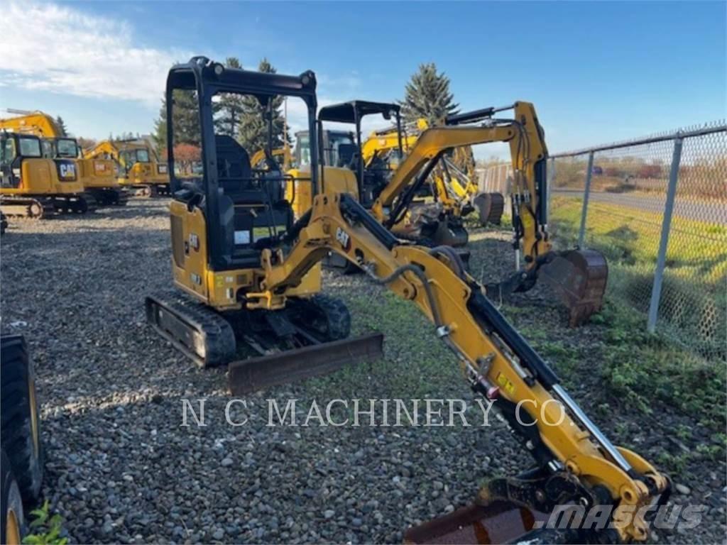 CAT 301.7 CRCN Vikšriniai ekskavatoriai