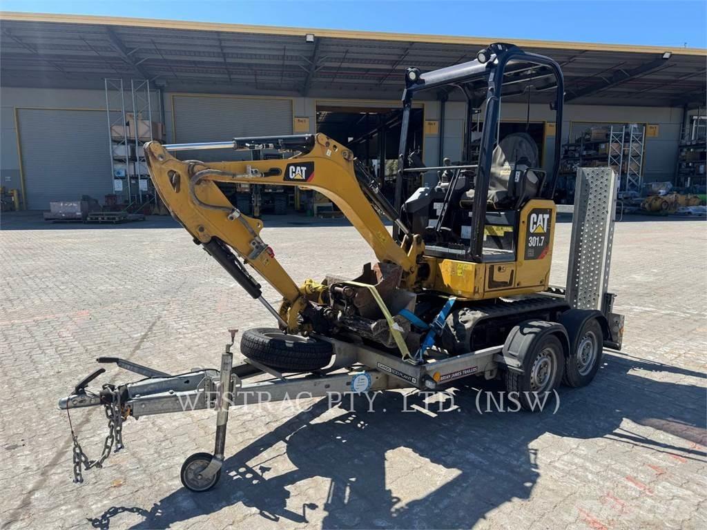 CAT 301.7CR Vikšriniai ekskavatoriai