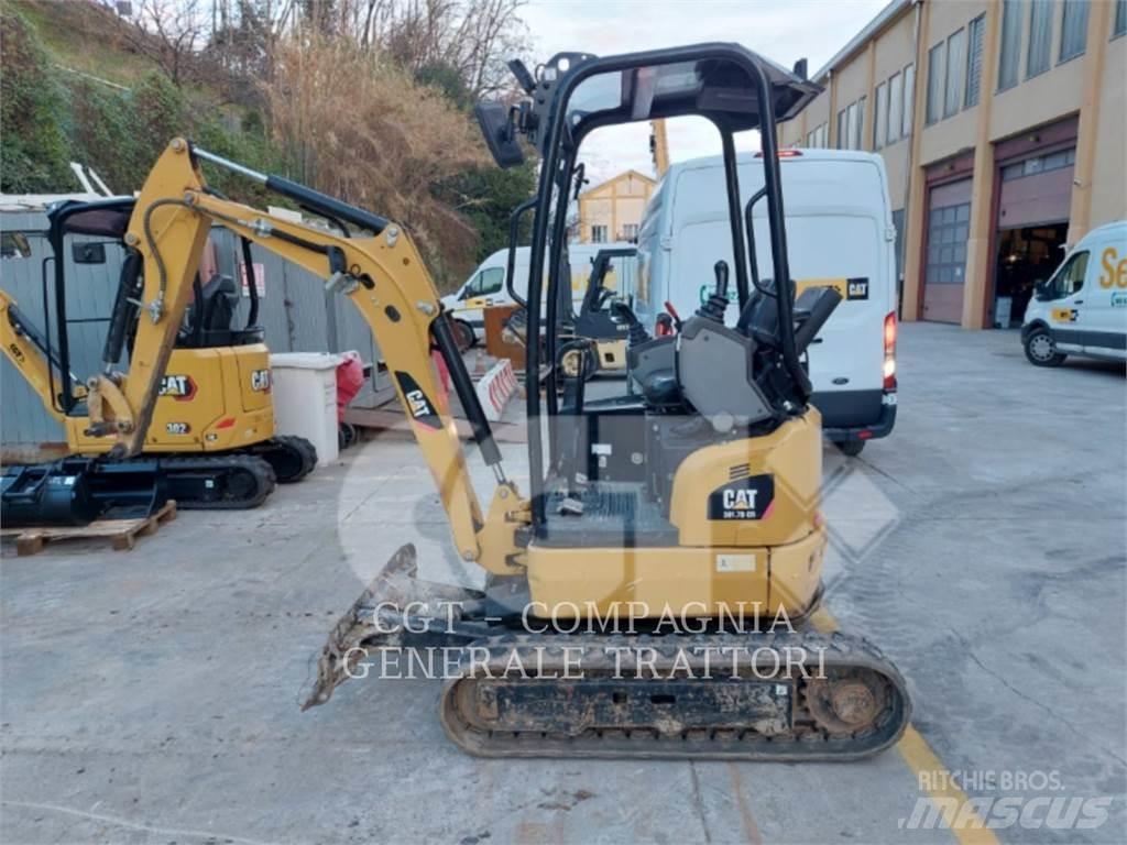 CAT 301.7D Vikšriniai ekskavatoriai
