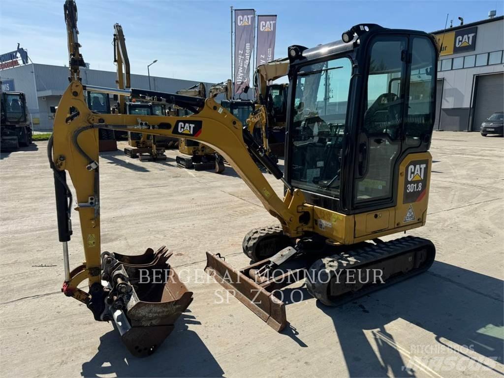 CAT 301.8 Vikšriniai ekskavatoriai