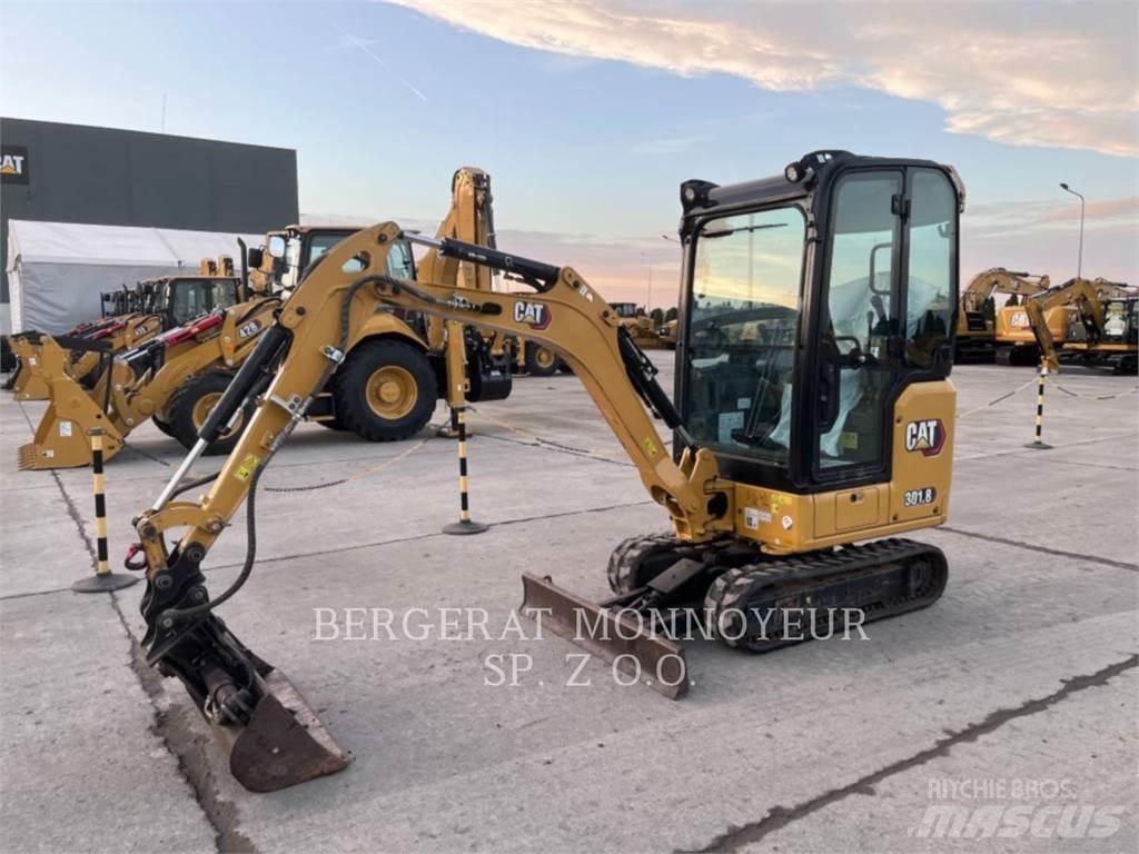 CAT 301.8 Vikšriniai ekskavatoriai