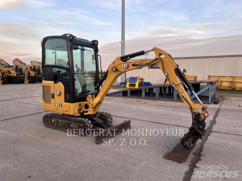CAT 301.8 Vikšriniai ekskavatoriai