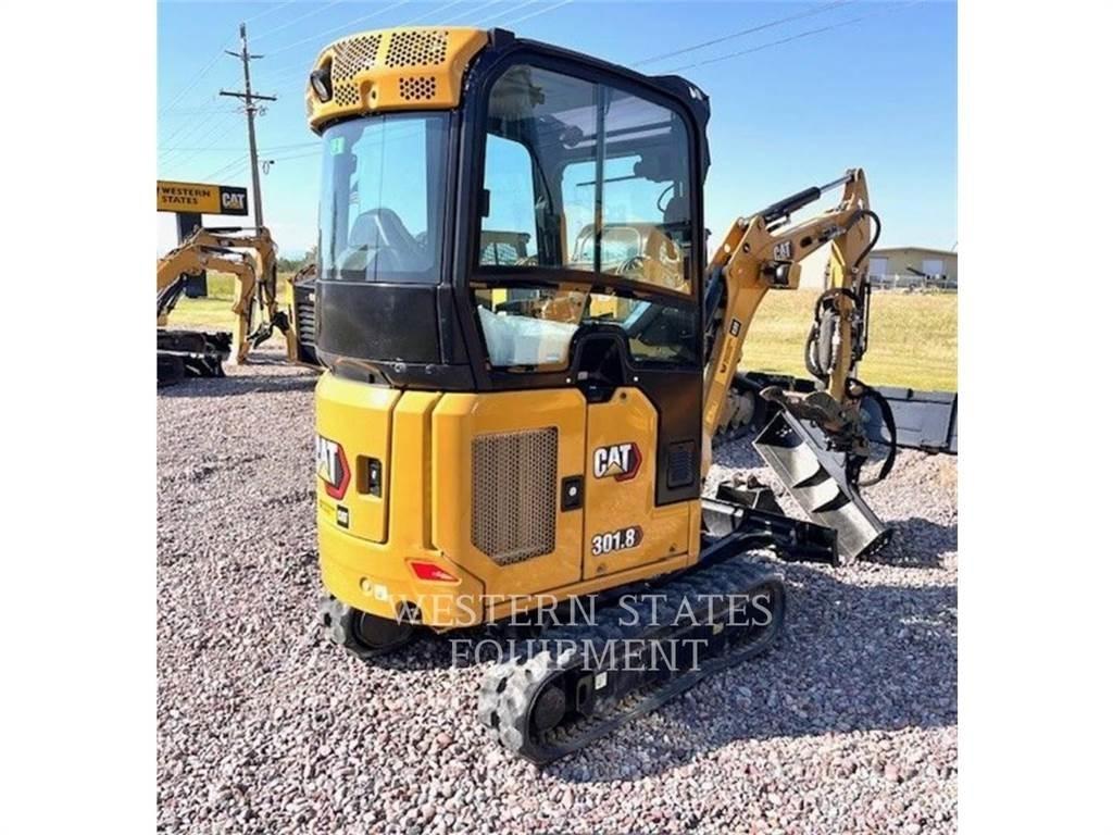 CAT 301.8 Vikšriniai ekskavatoriai