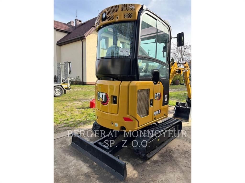 CAT 301.8 Vikšriniai ekskavatoriai