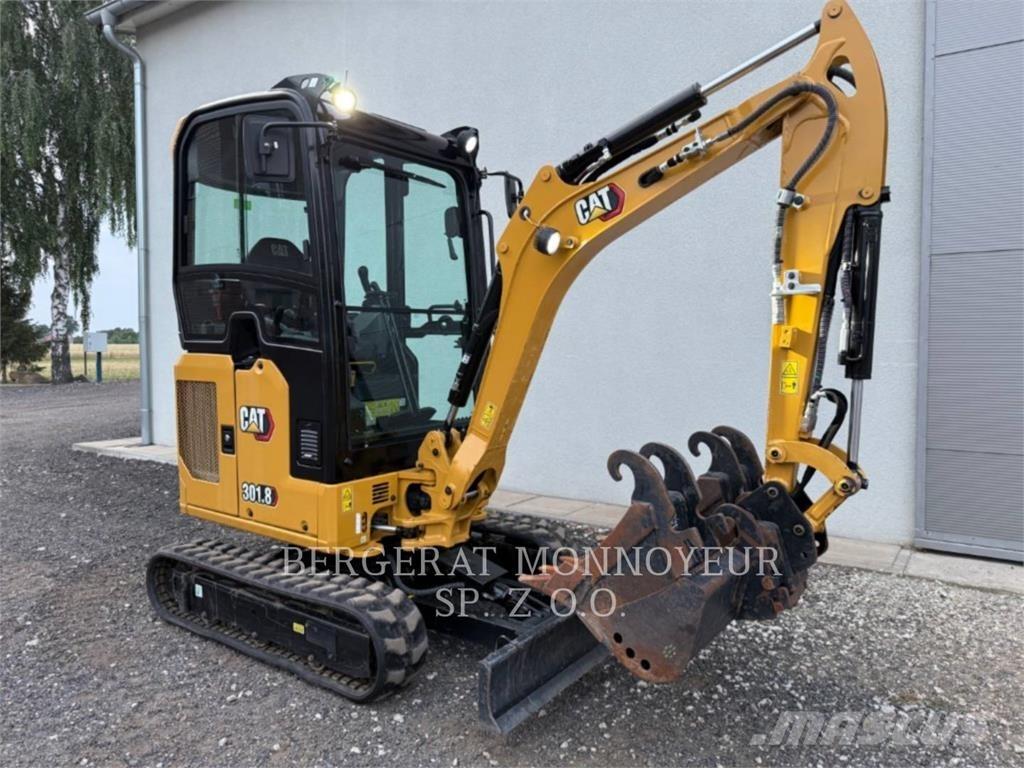 CAT 301.8 Vikšriniai ekskavatoriai