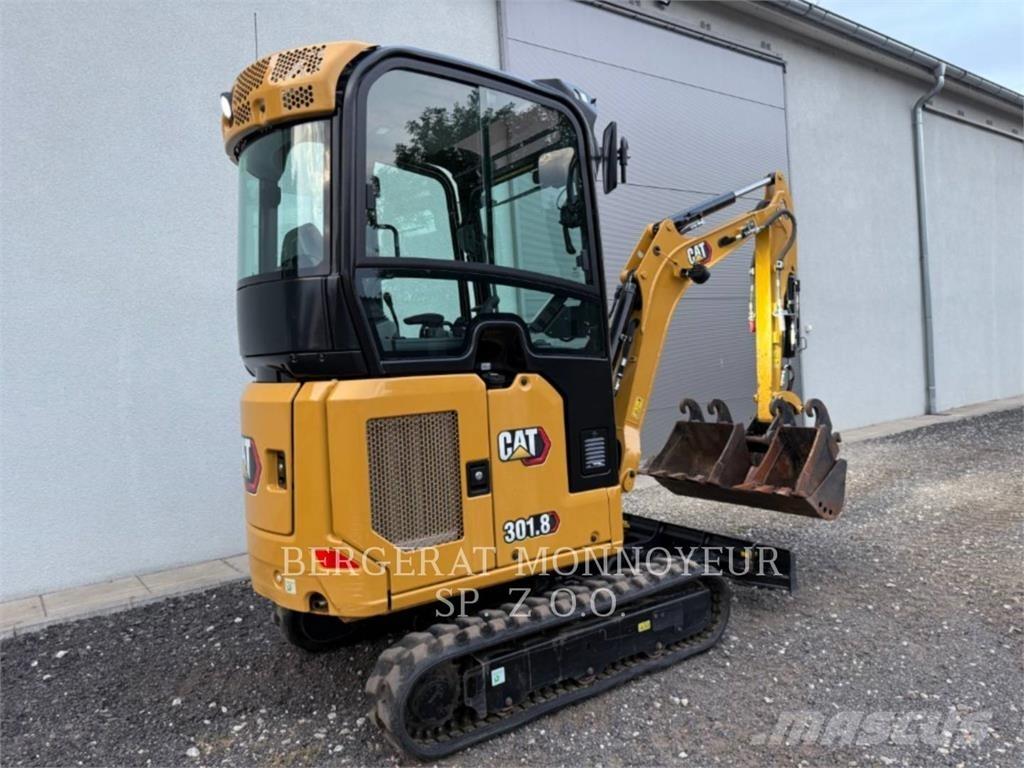 CAT 301.8 Vikšriniai ekskavatoriai